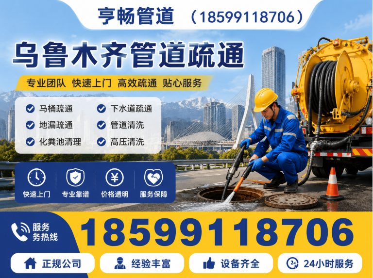 天山区下水道疏通展示图